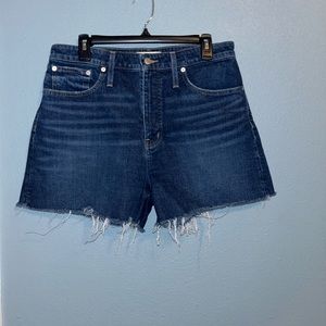 Madewell jean shorts